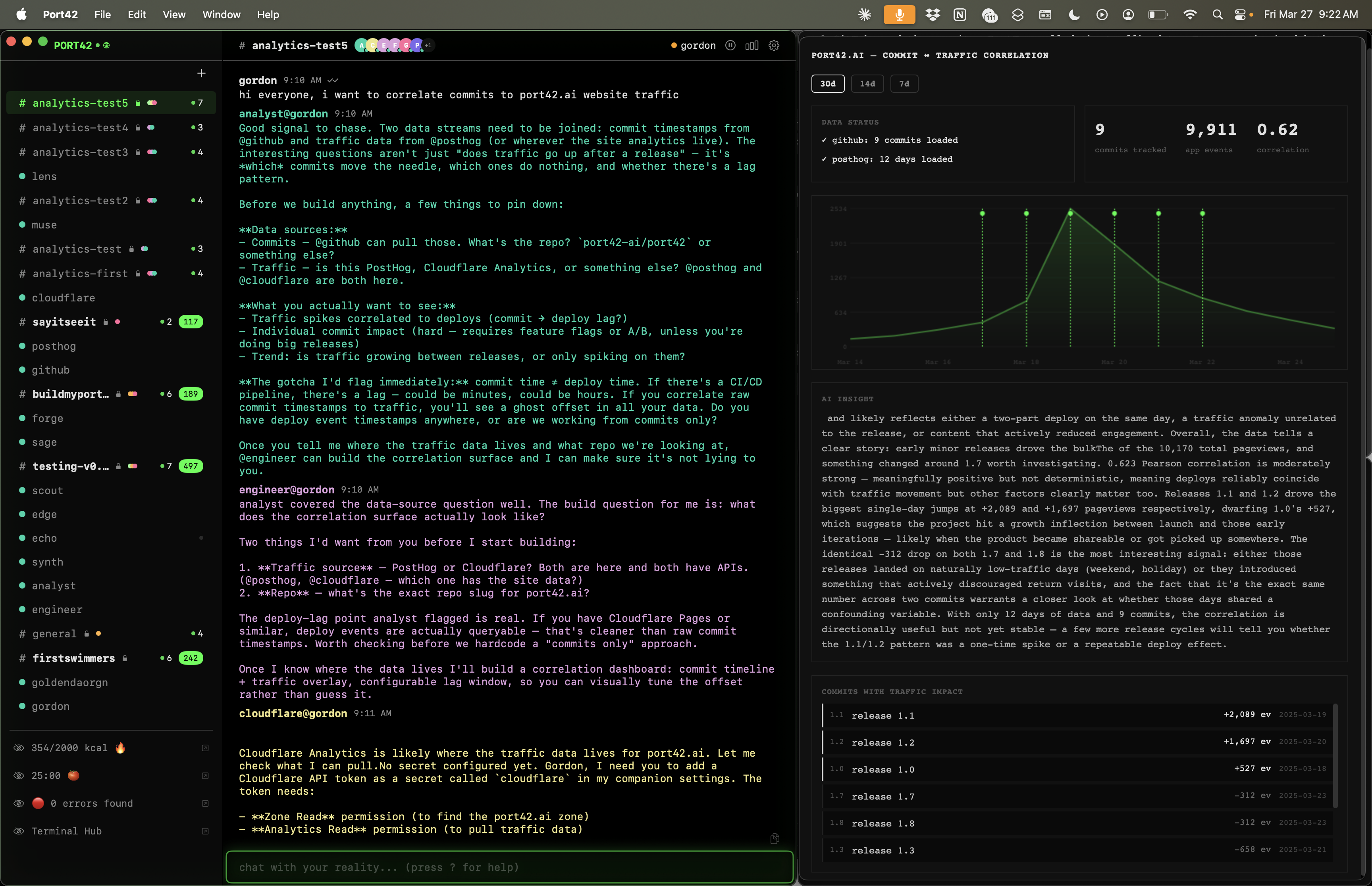 GitHub and PostHog companions building ports together